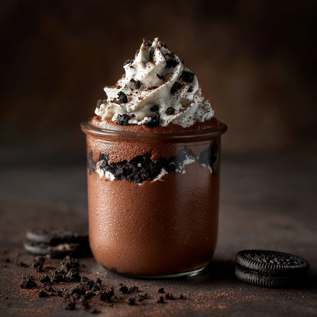Oreo Chocolate Mousse Recipe - Recipe Image