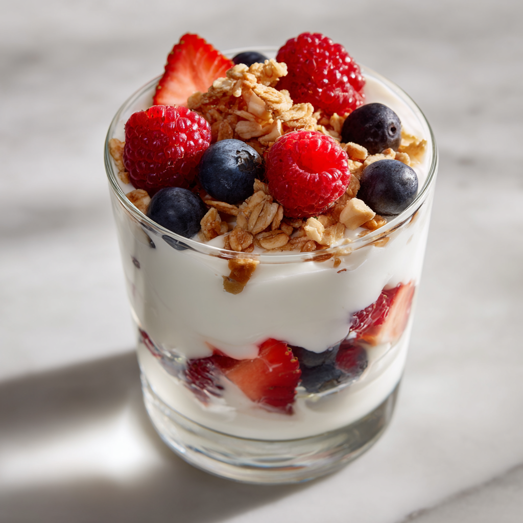 Berry Yogurt Trifle Recipe - Recipe Image