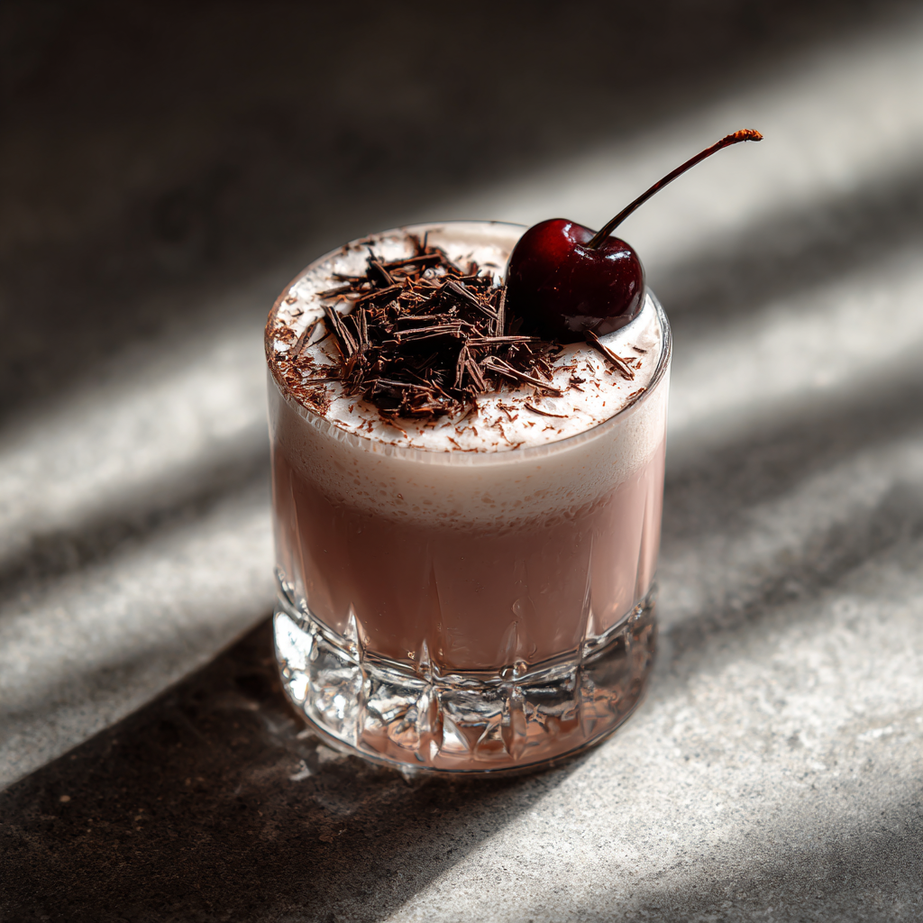 Cherry Rose Mudslide Recipe - Recipe Image