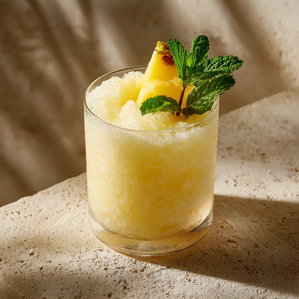 Pineapple Rum Slush Recipe 2 Pineapple Rum Slush Recipe - Recipe Image