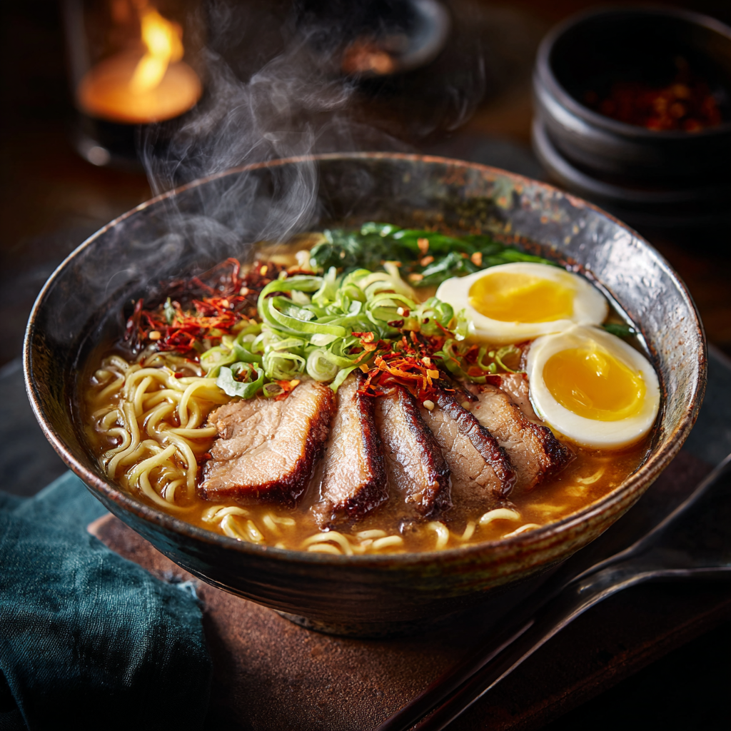 Spicy Miso Ramen Bowl Recipe - Recipe Image
