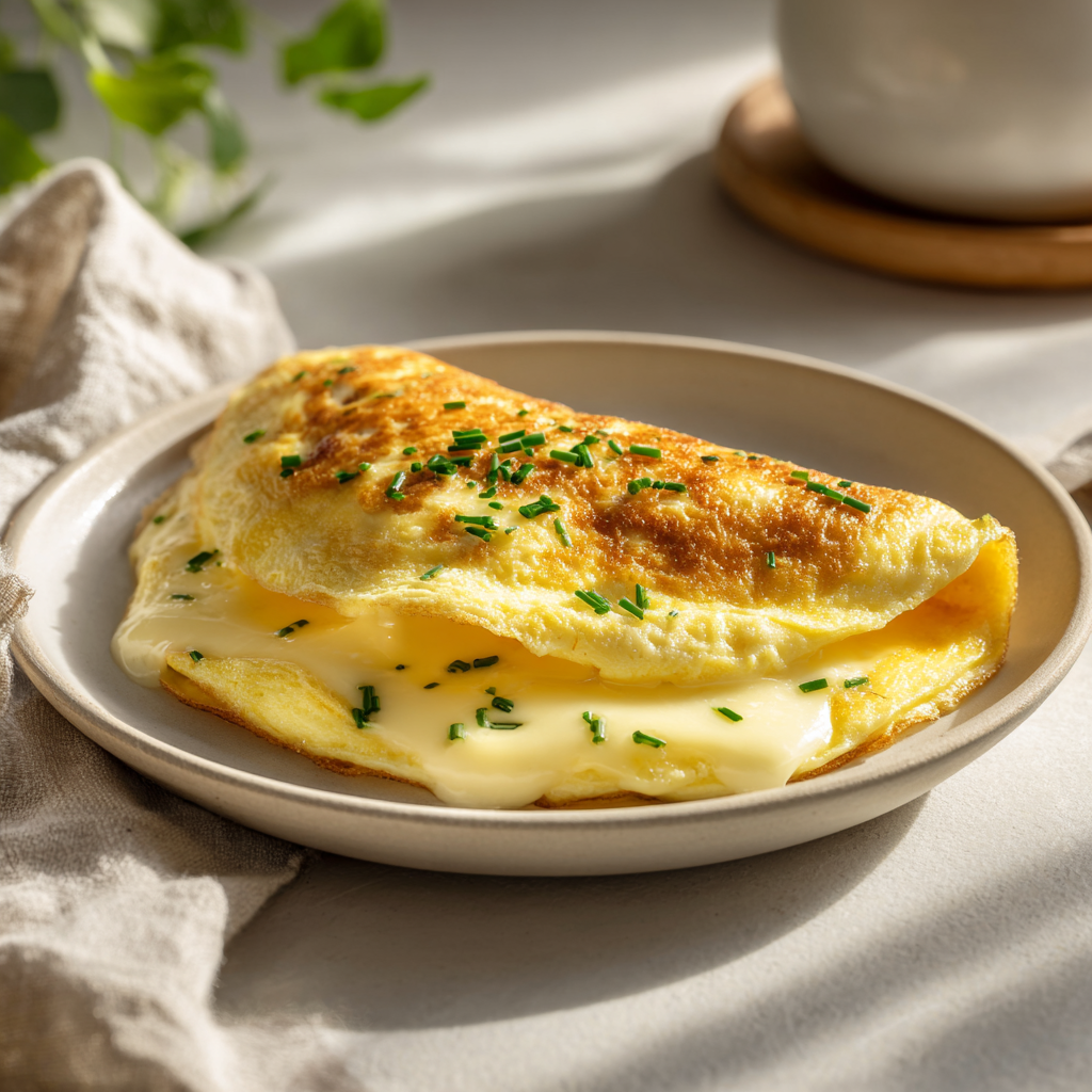 Cheese Omelet Recipe - Recipe Image