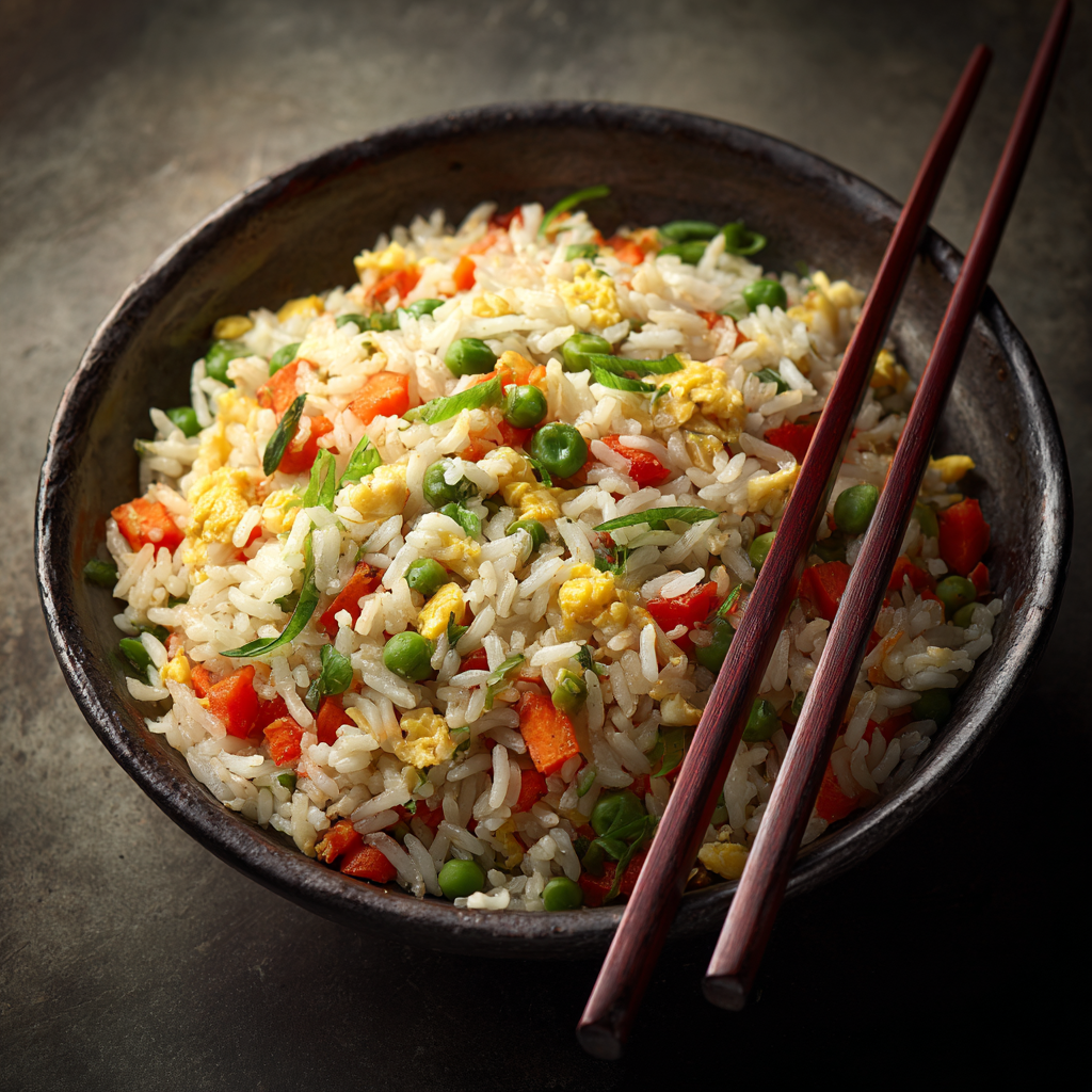 Vegetable Fried Rice Recipe - Recipe Image