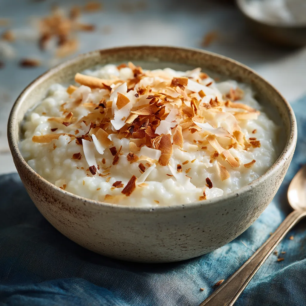Creamy Coconut Rice Pudding Recipe - Recipe Image