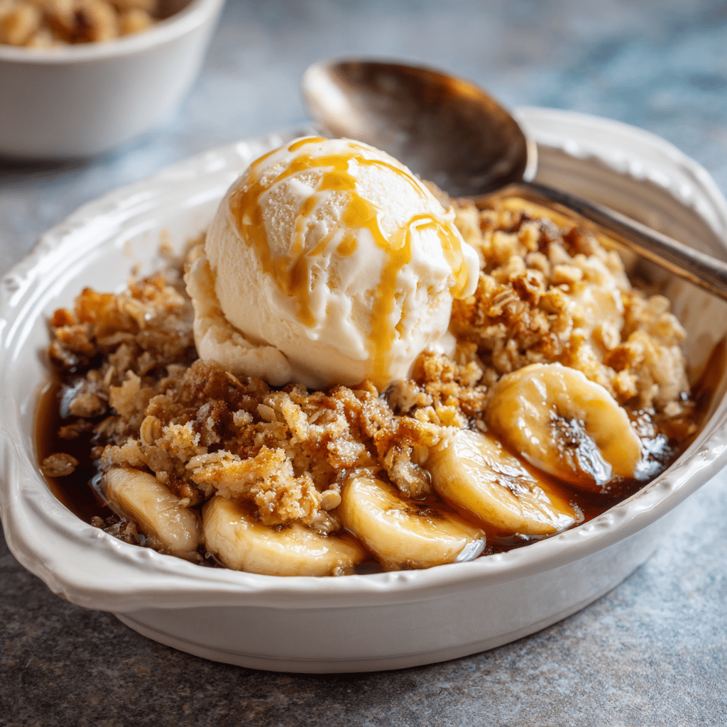 Banana Crumble Recipe - Recipe Image