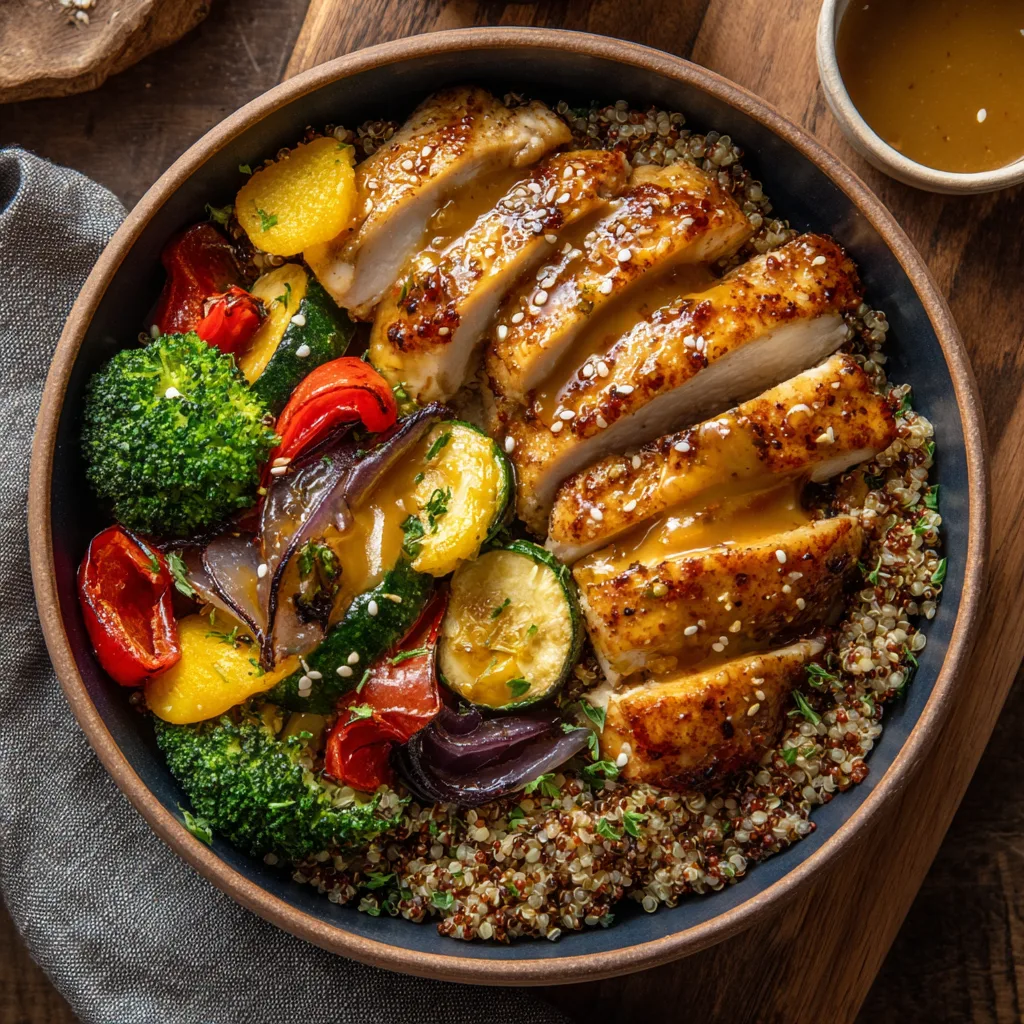 Spicy Paprika Chicken Sweet Potato Bowl Recipe 3 Spicy Paprika Chicken Sweet Potato Bowl Recipe - Recipe Image