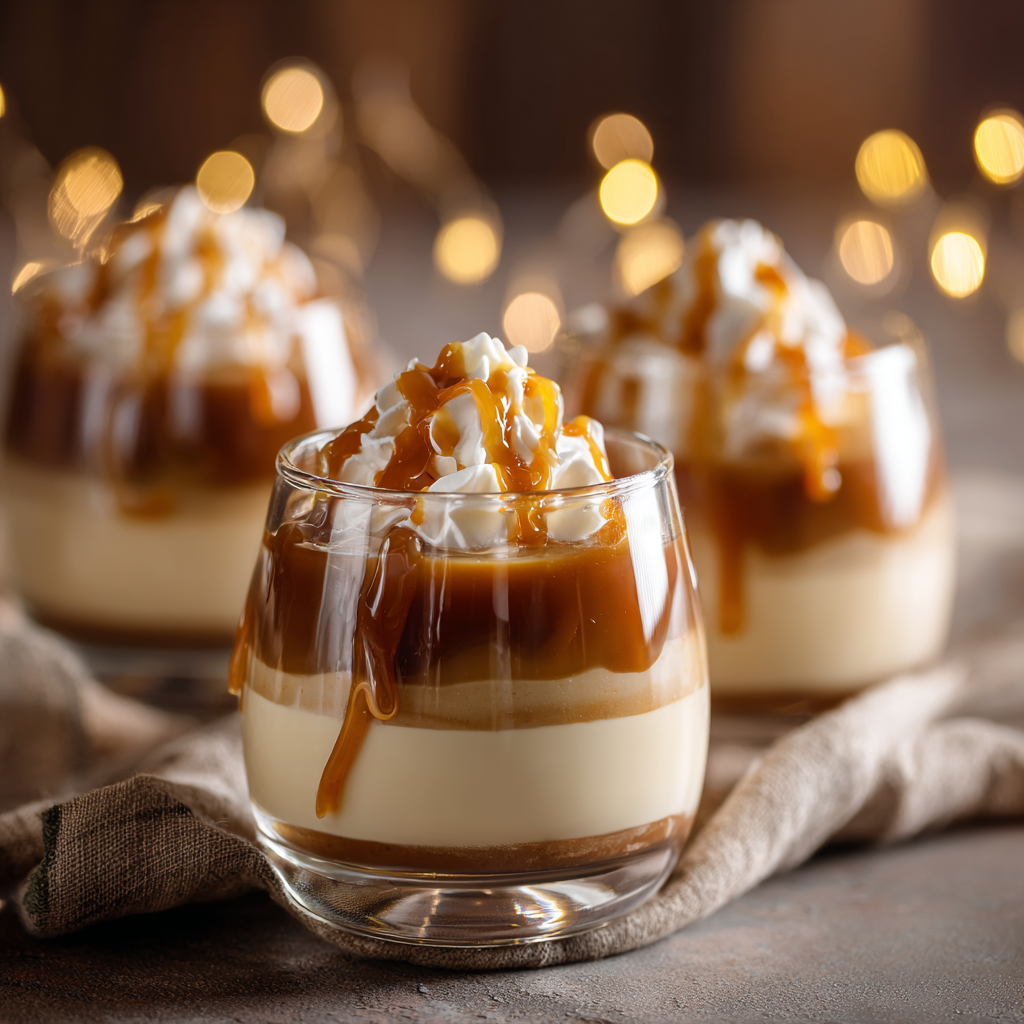 Coffee Caramel Cream Cups: Bold & Sweet Harmony Recipe - Recipe Image