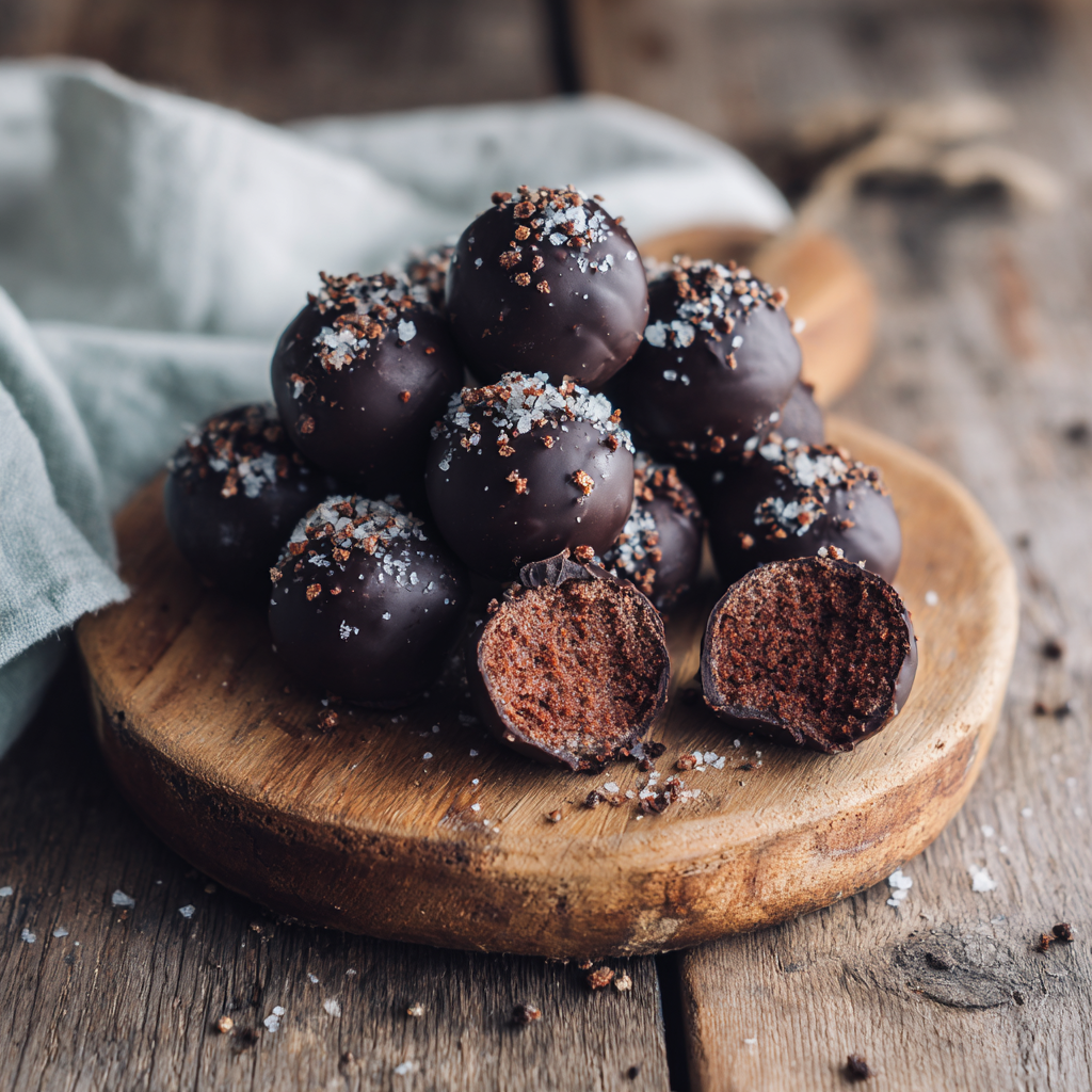 Date Chocolate Energy Truffles: Naturally Sweet Bites Recipe - Recipe Image