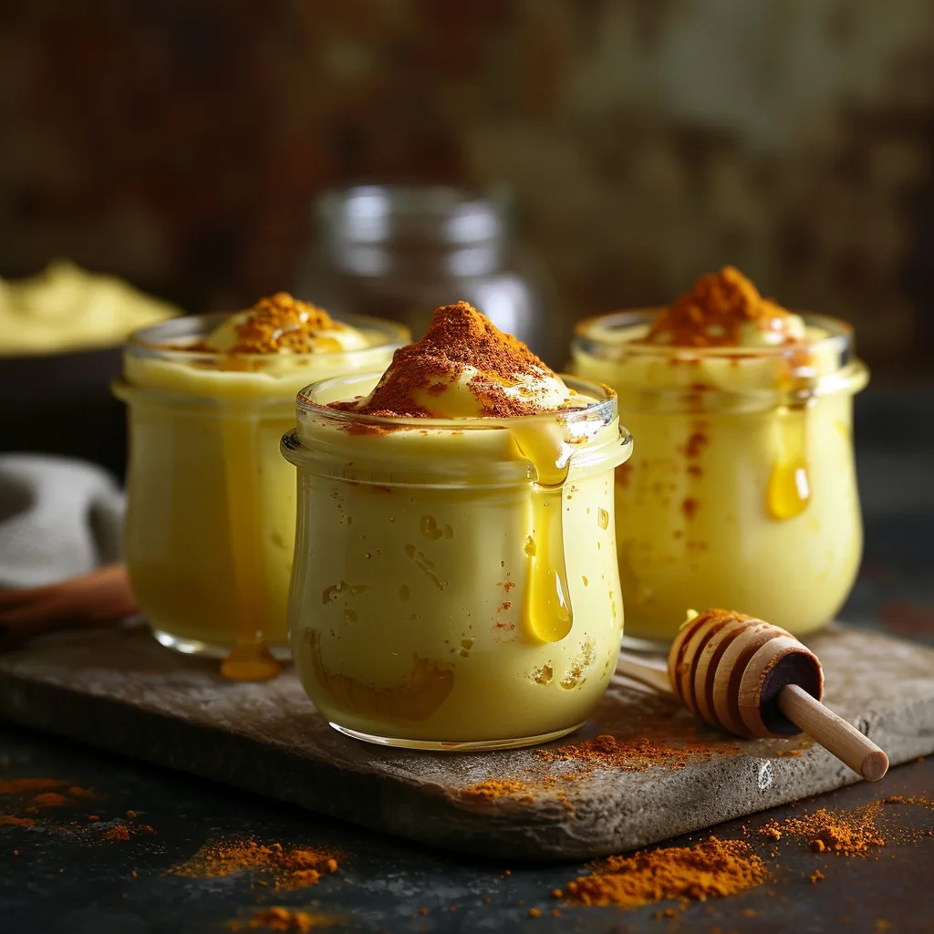Golden Turmeric Yogurt Cups: Warm Glow Treat Recipe - Recipe Image