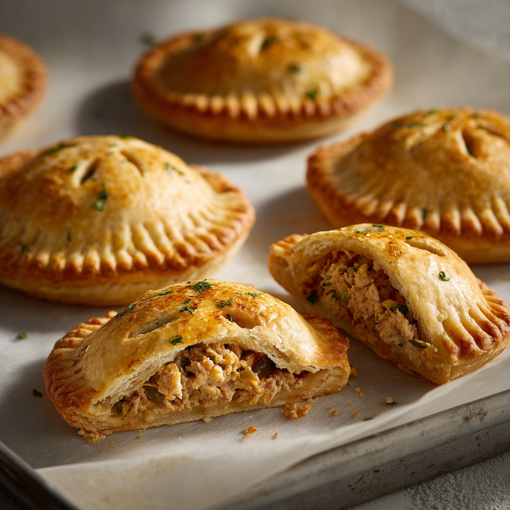 Tuna & Olive Mini Pies Recipe - Recipe Image