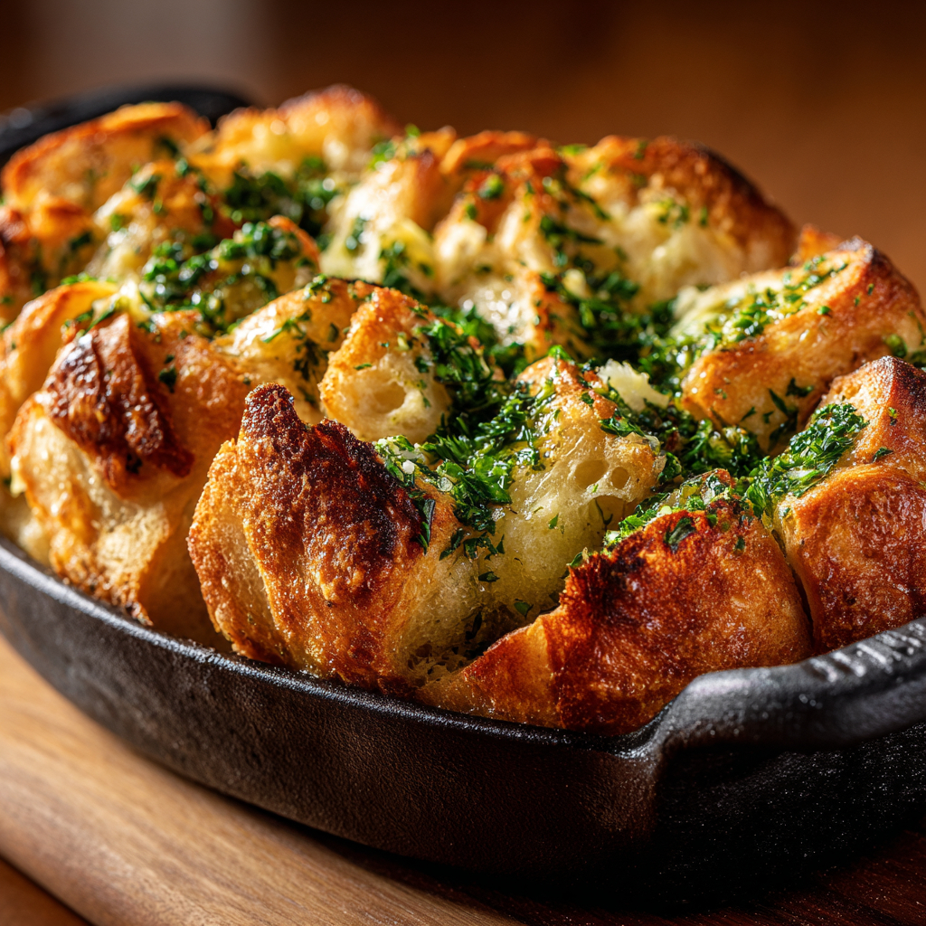 Garlic Butter Pull-Apart Bread Recipe 3 Garlic Butter Pull-Apart Bread Recipe - Recipe Image