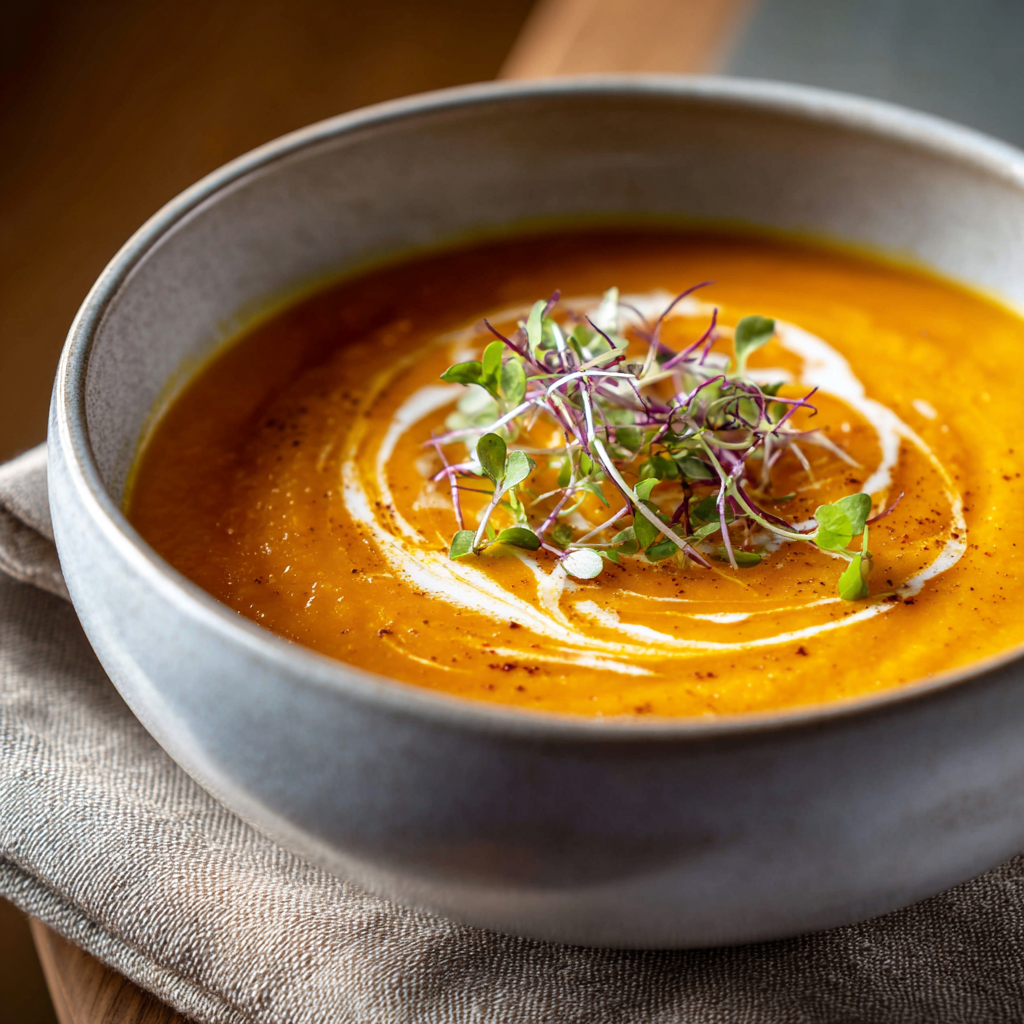 Carrot ginger soup Recipe - Recipe Image