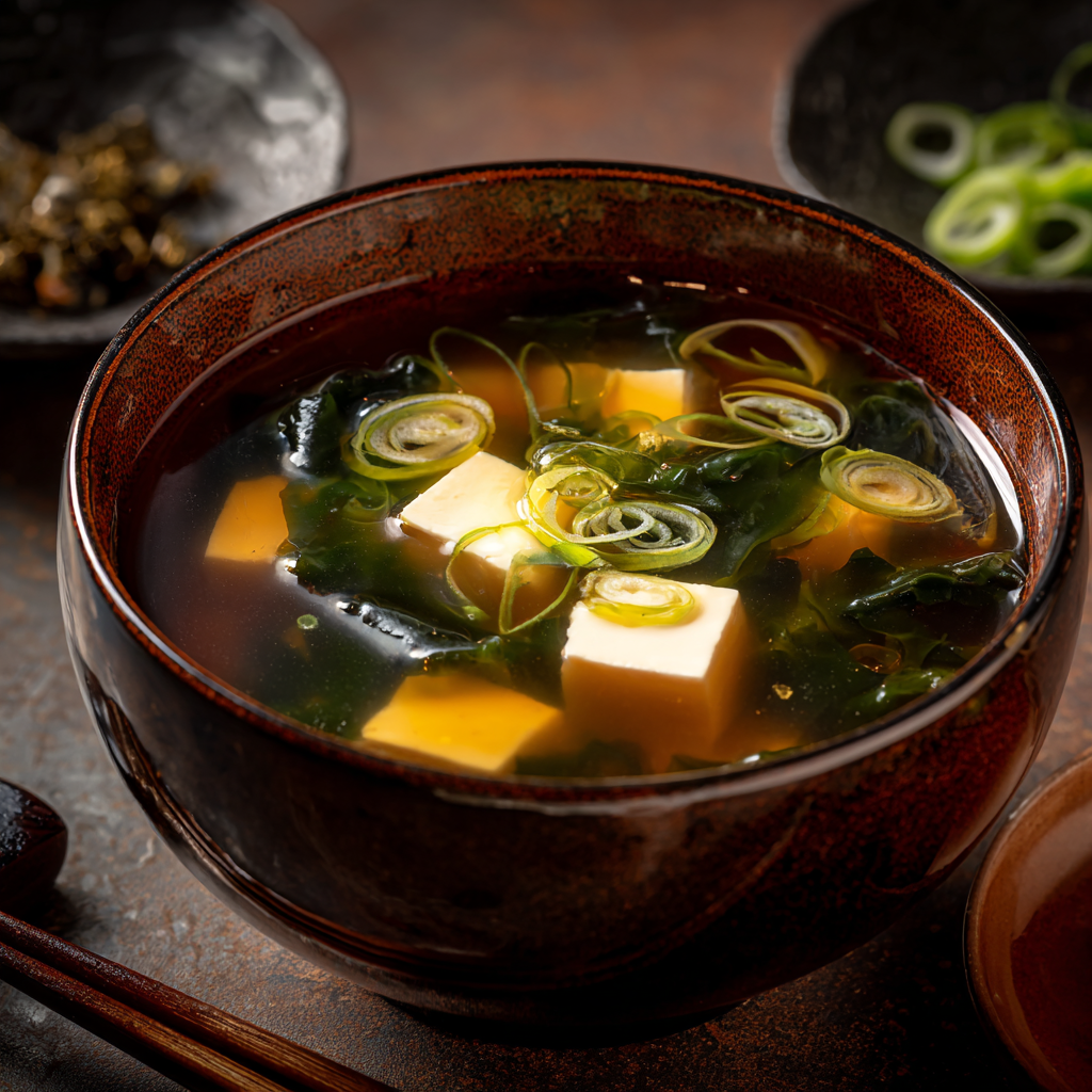 Authentic Japanese Miso Soup Recipe - Recipe Image