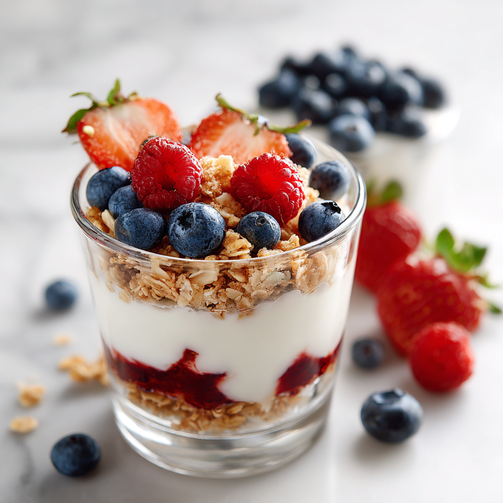 Berry Yogurt Trifle Recipe - Recipe Image