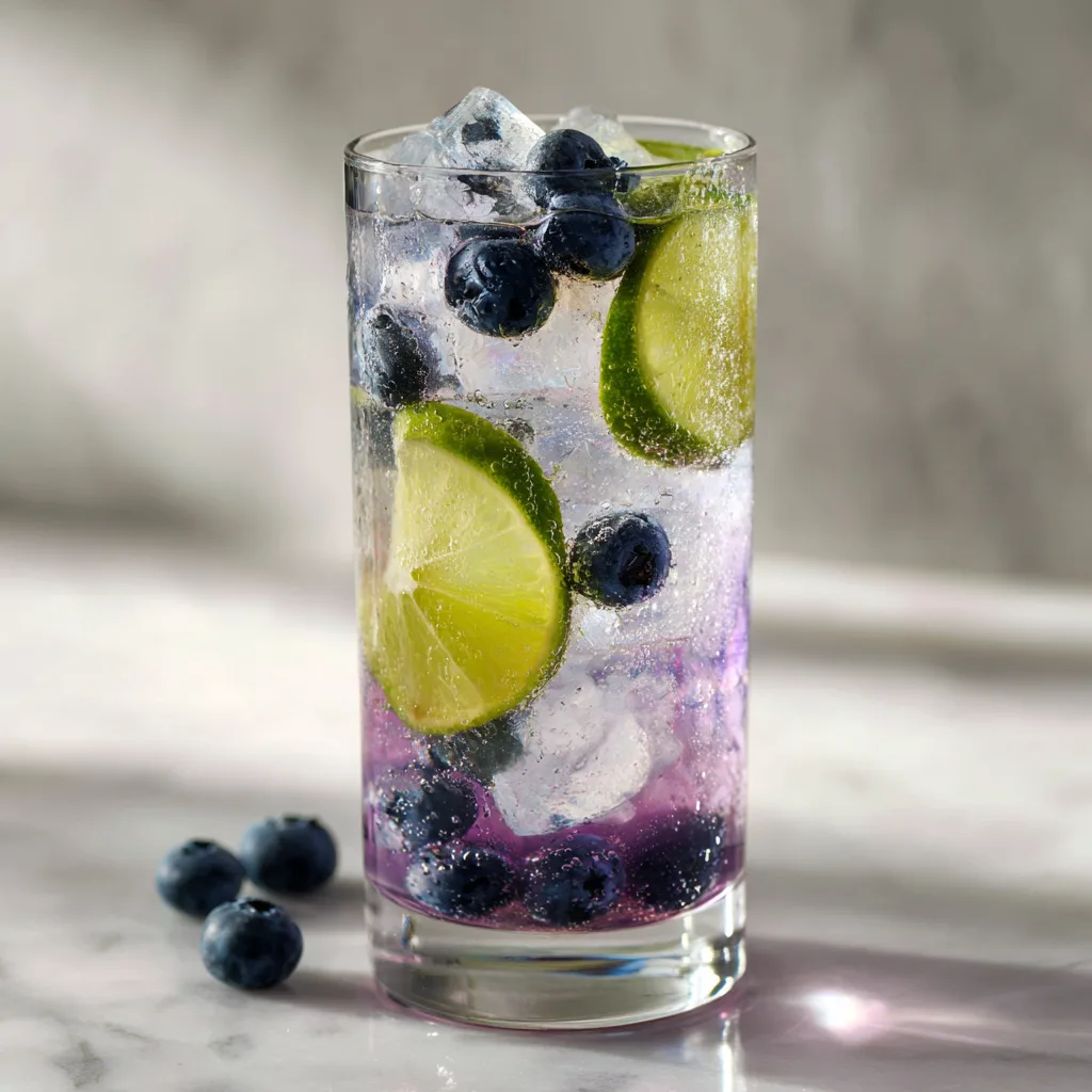 Blueberry Lime Rickey Recipe - Recipe Image