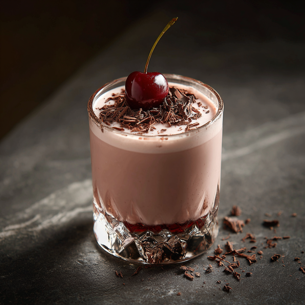 Cherry Rose Mudslide Recipe - Recipe Image