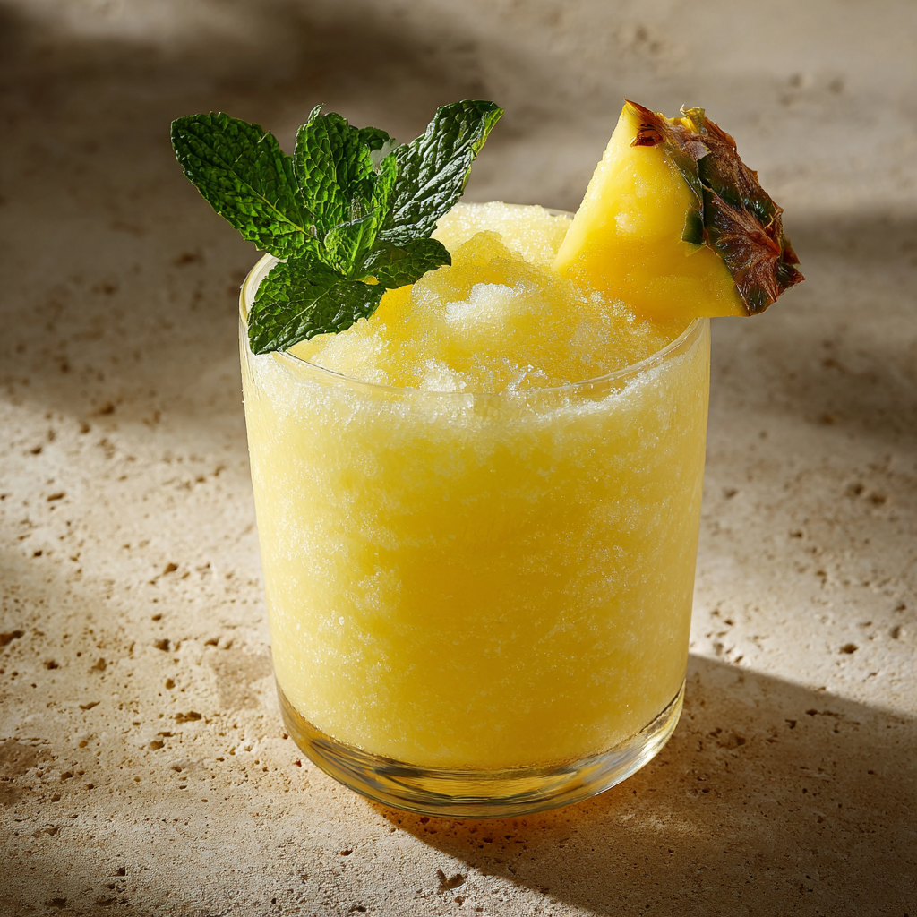 Pineapple Rum Slush Recipe - Recipe Image