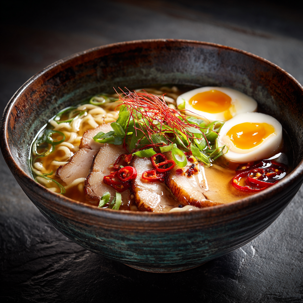 Spicy Miso Ramen Bowl Recipe - Recipe Image