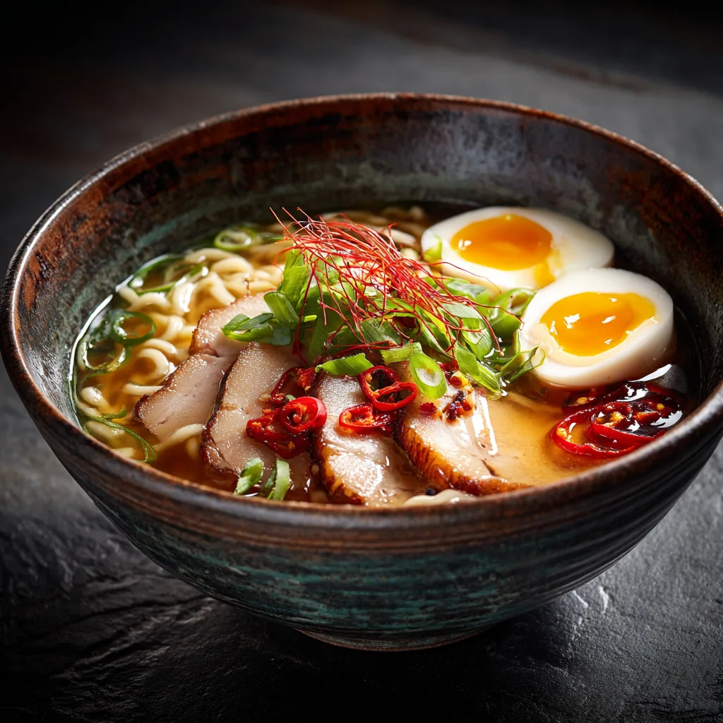 Spicy Miso Ramen Bowl Recipe - Recipe Image