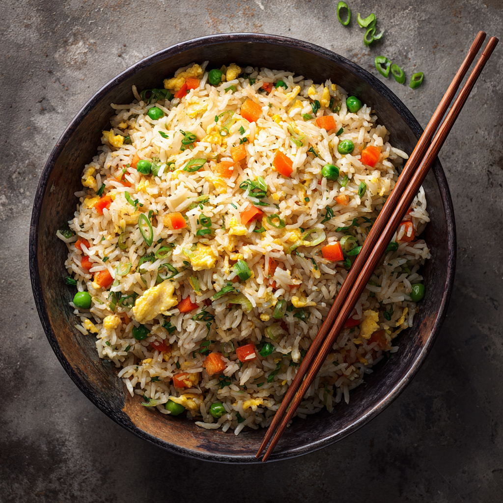 Vegetable Fried Rice Recipe - Recipe Image
