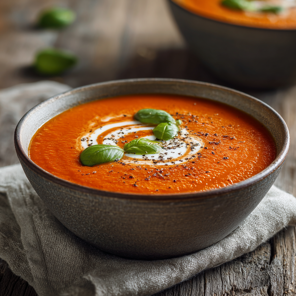 Simple Tomato Soup Recipe 3 Simple Tomato Soup Recipe - Recipe Image