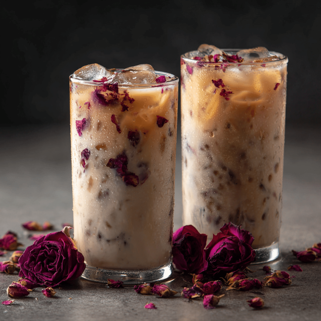 Rose Milk Tea Recipe - Recipe Image
