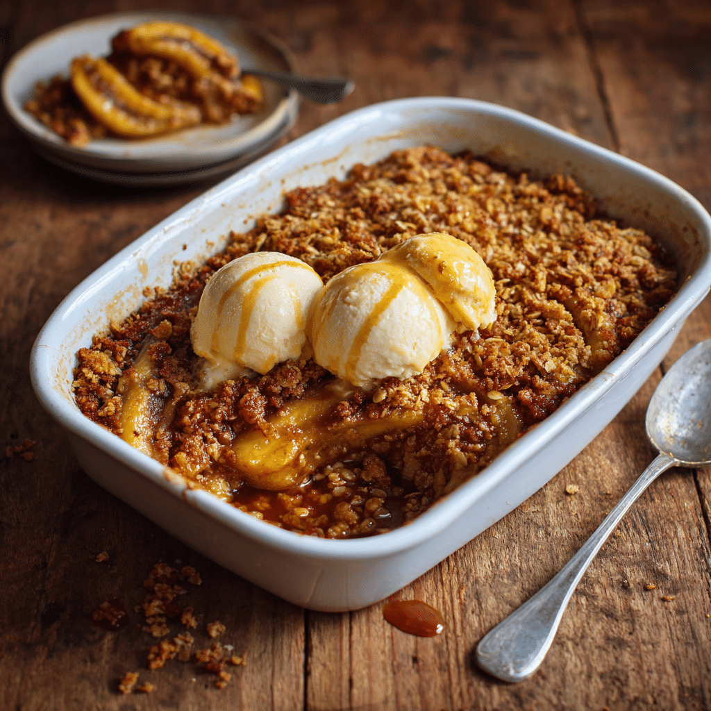 Banana Crumble Recipe