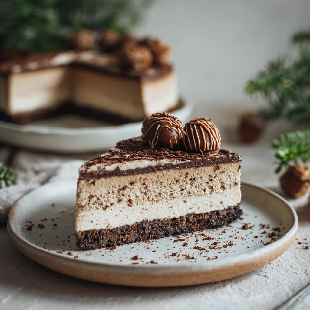 White Chocolate Pomegranate Cheesecake Recipe - Recipe Image