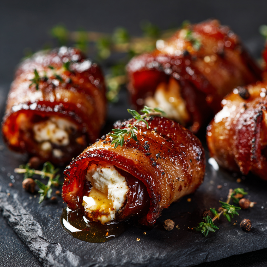 Bacon Wrapped Dates with Goat Cheese & Honey: An Incredible Ultimate Recipe