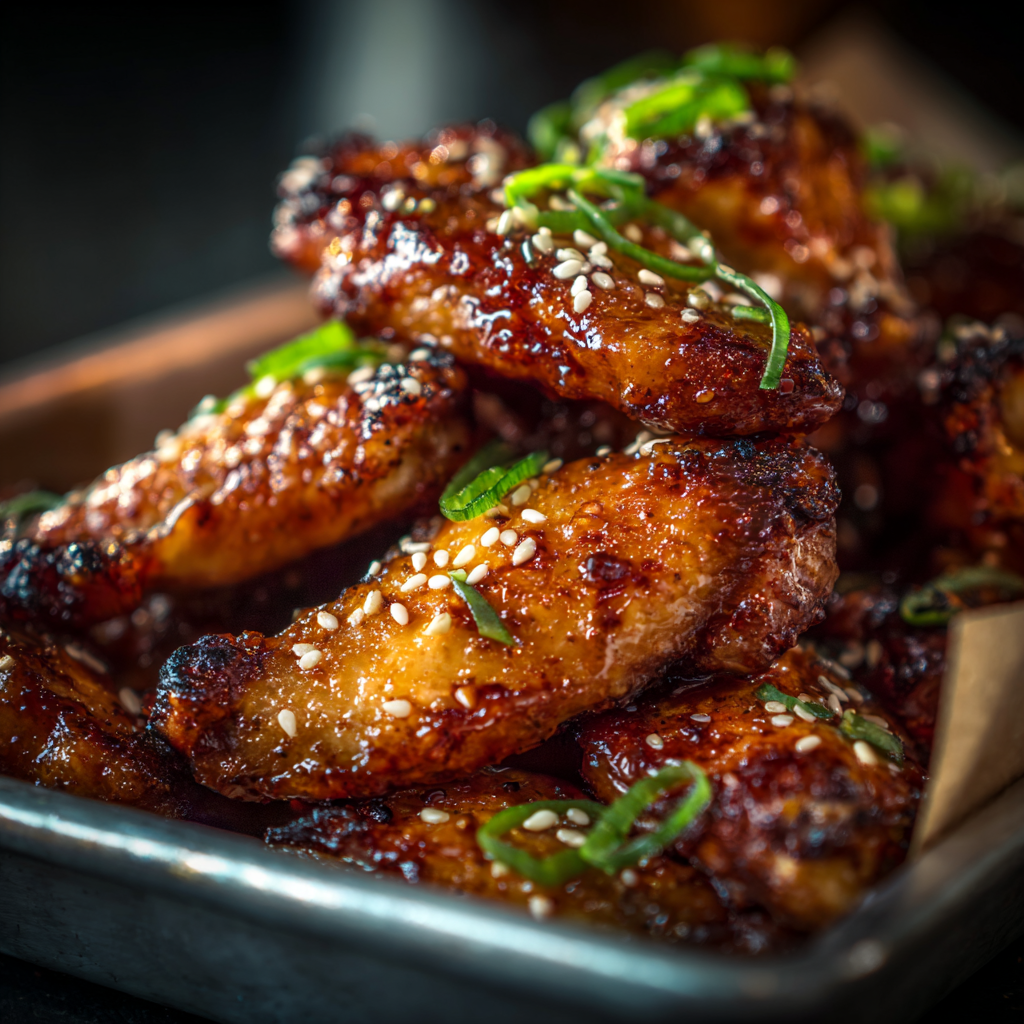 Sweet and Spicy Chicken Wings Recipe