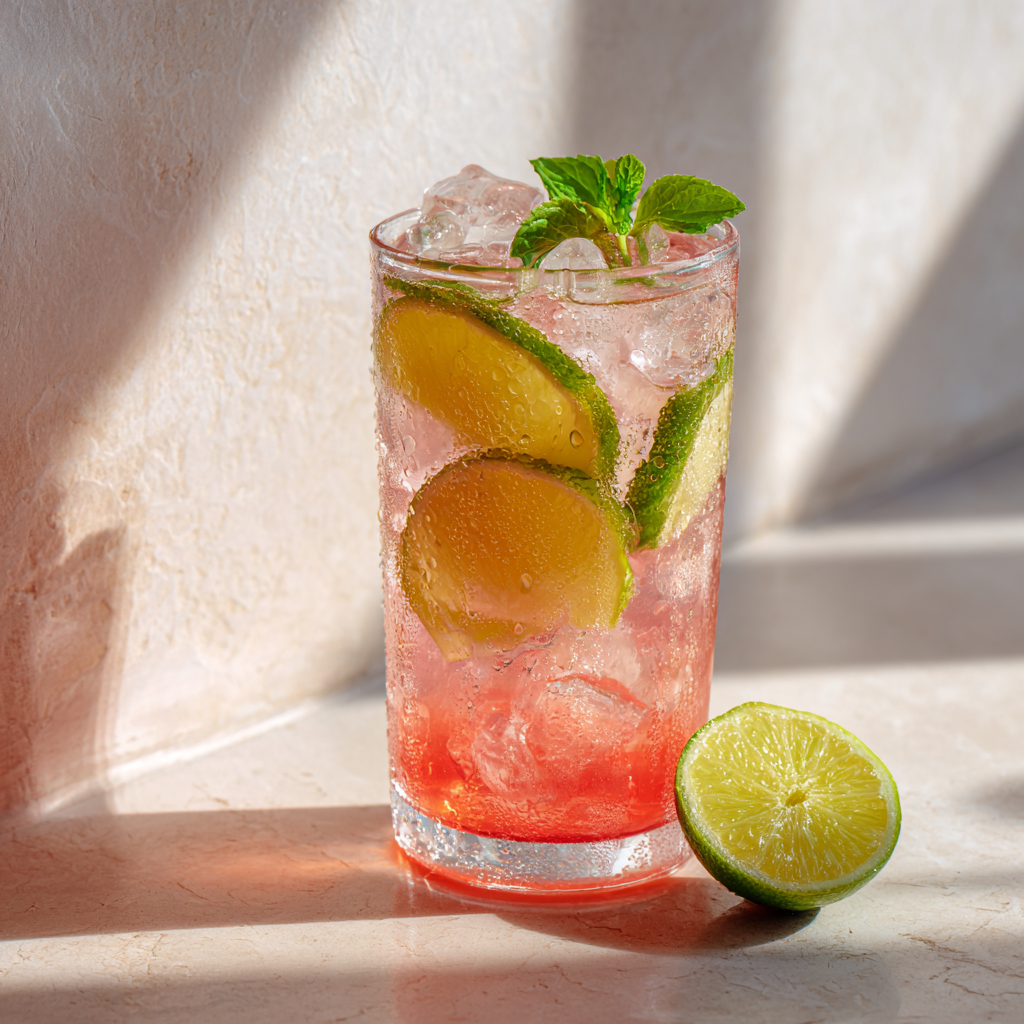 Iced Guava White Tea Lemonade Recipe