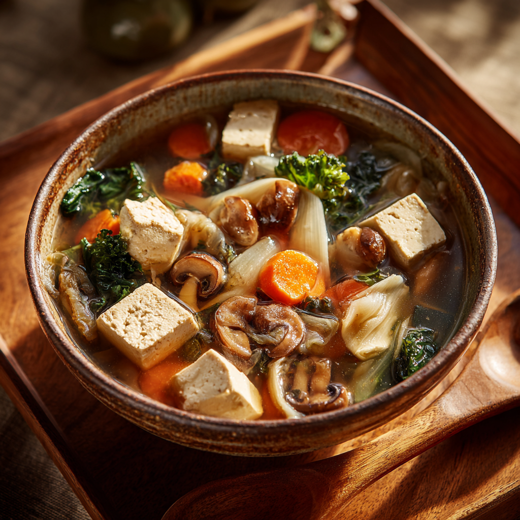 Kenchin Jiru (Traditional Japanese Vegetable Soup) Recipe - Recipe Image