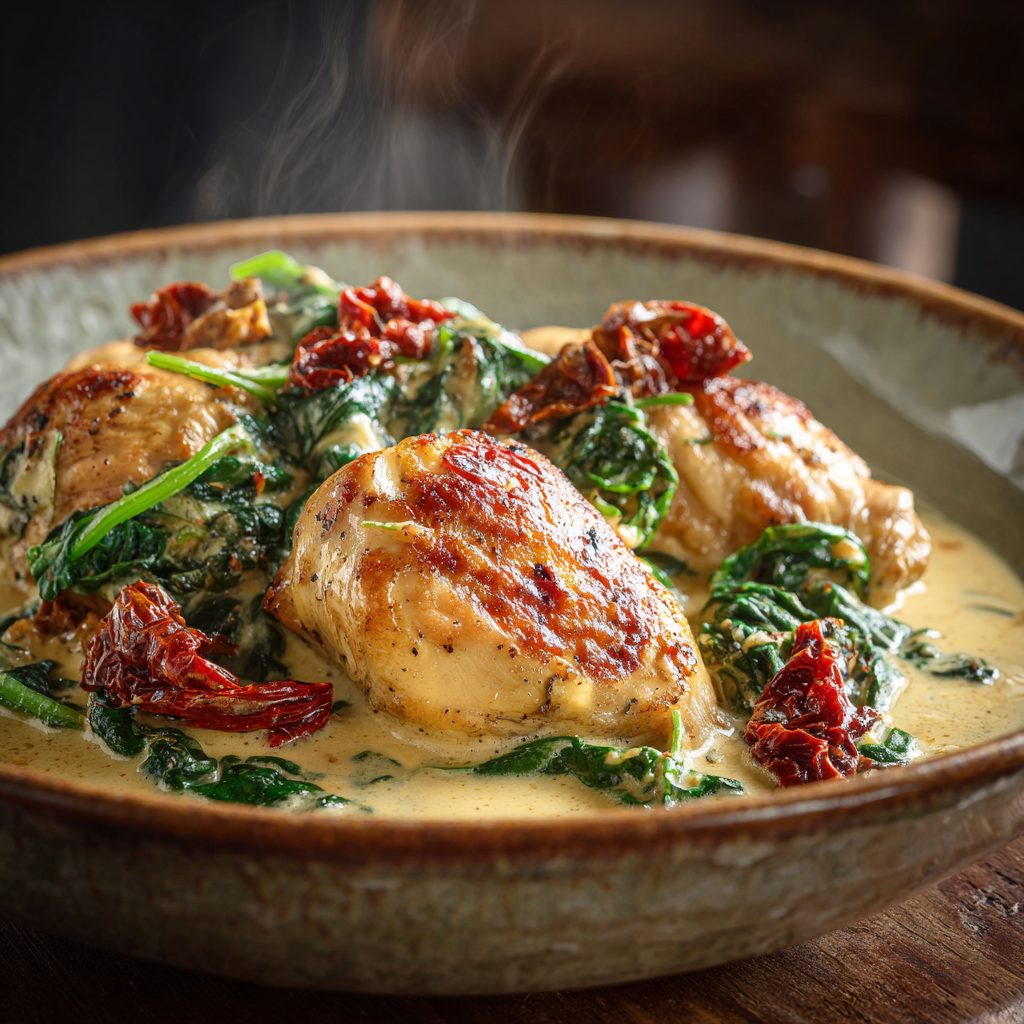 Creamy Tuscan Chicken Recipe