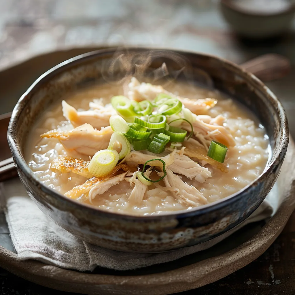 Easy Homemade Chicken Congee Recipe