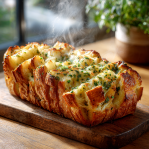 Pull-Apart Garlic Bread Recipe