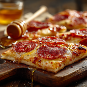 Hot Honey Pepperoni Pizza Recipe