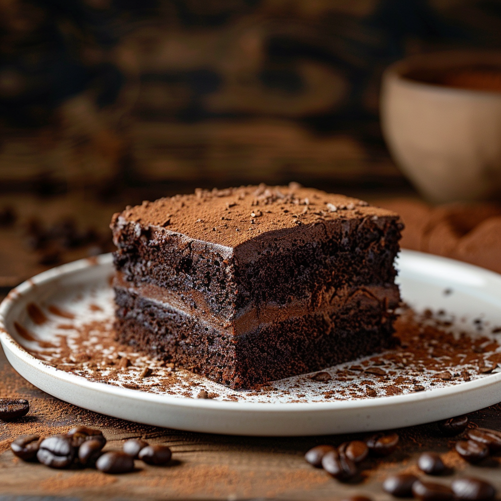 Dark Chocolate Espresso Cake Recipe