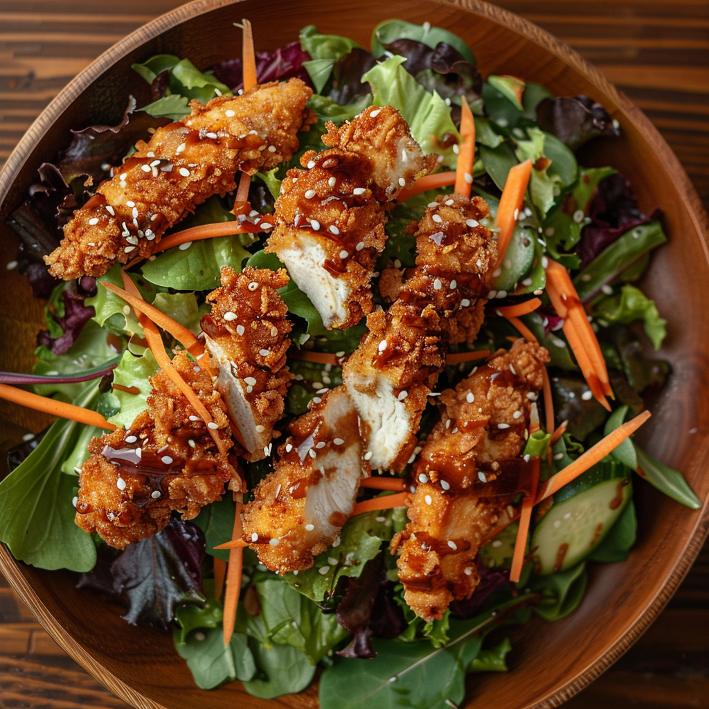 Asian Sesame Chicken Salad Recipe