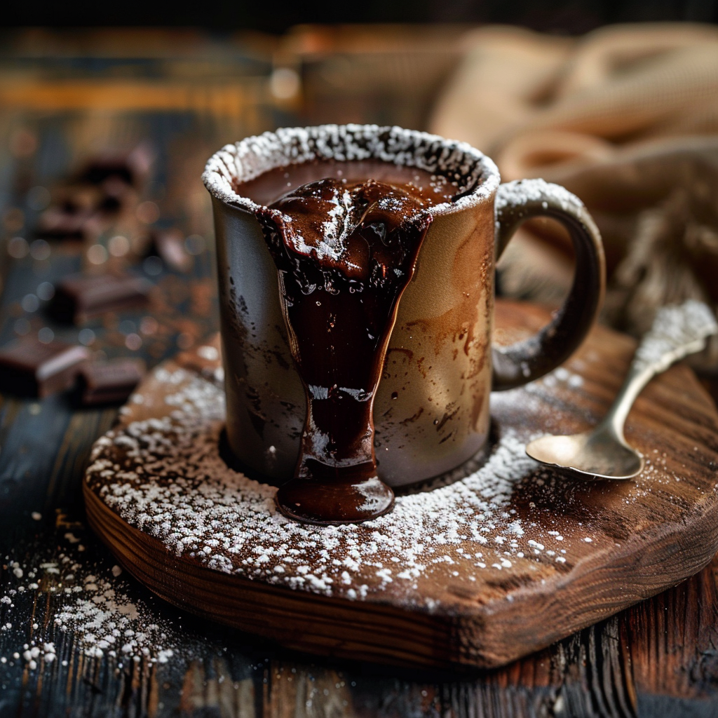 Chocolate Lava Mug Cake Recipe