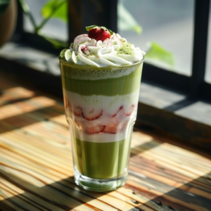 Strawberry Matcha Latte Recipe