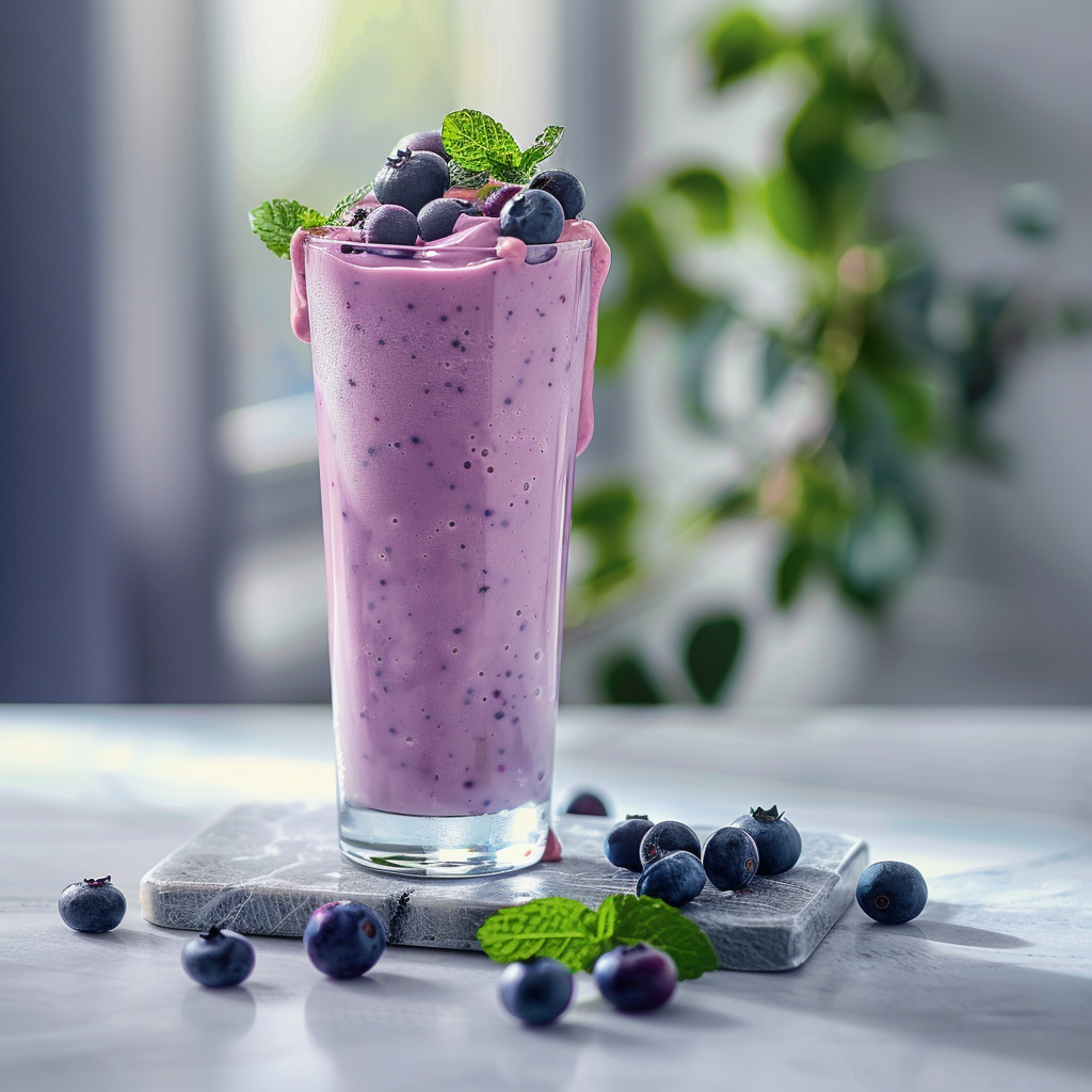 Blueberry Yogurt Smoothie Recipe