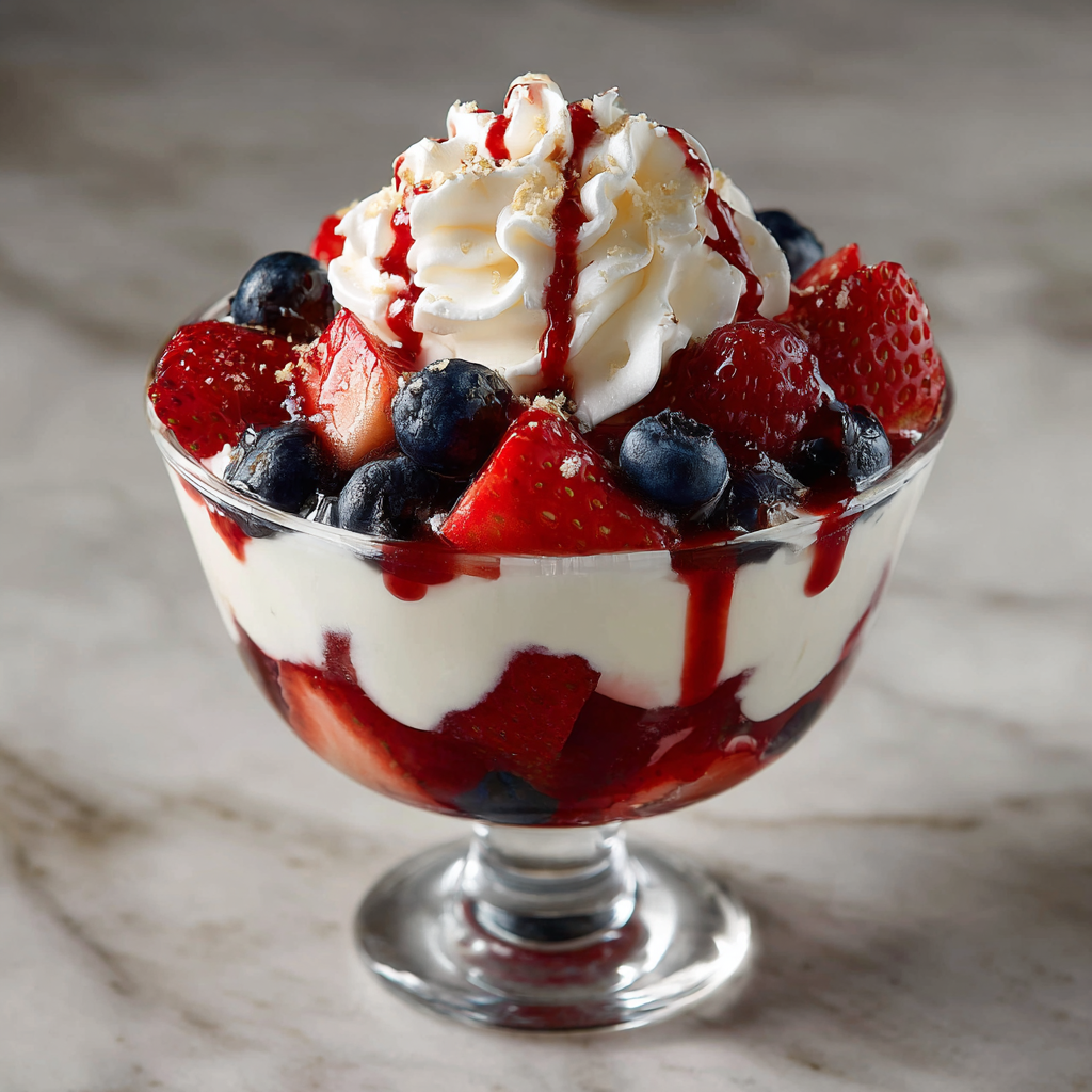 Berry Cream Dessert Recipe