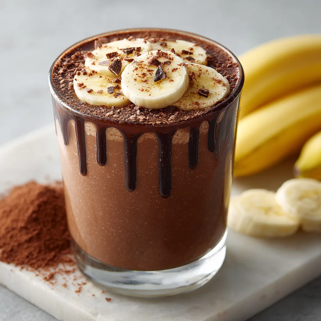 Chocolate Banana Smoothie Recipe