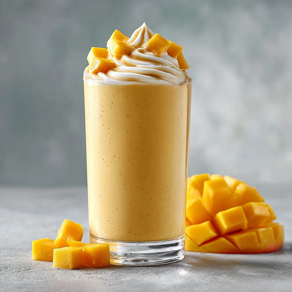 Mango Yogurt Smoothie Recipe