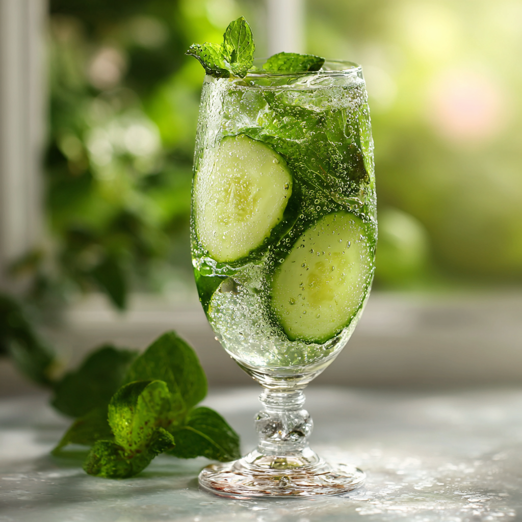 Cucumber Mint Fizz Recipe