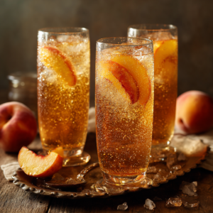 Peach Iced Tea Fizz Recipe