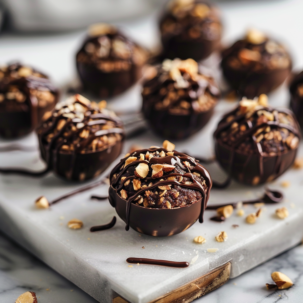 Chocolate Oat Snack Bites Recipe