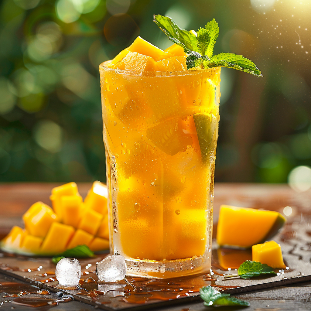 Tropical Mango Cooler Recipe