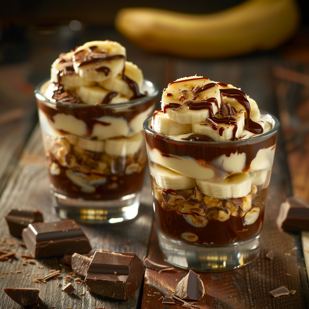 Chocolate Banana Dessert Cups Recipe