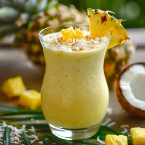 Pineapple Coconut Smoothie Recipe